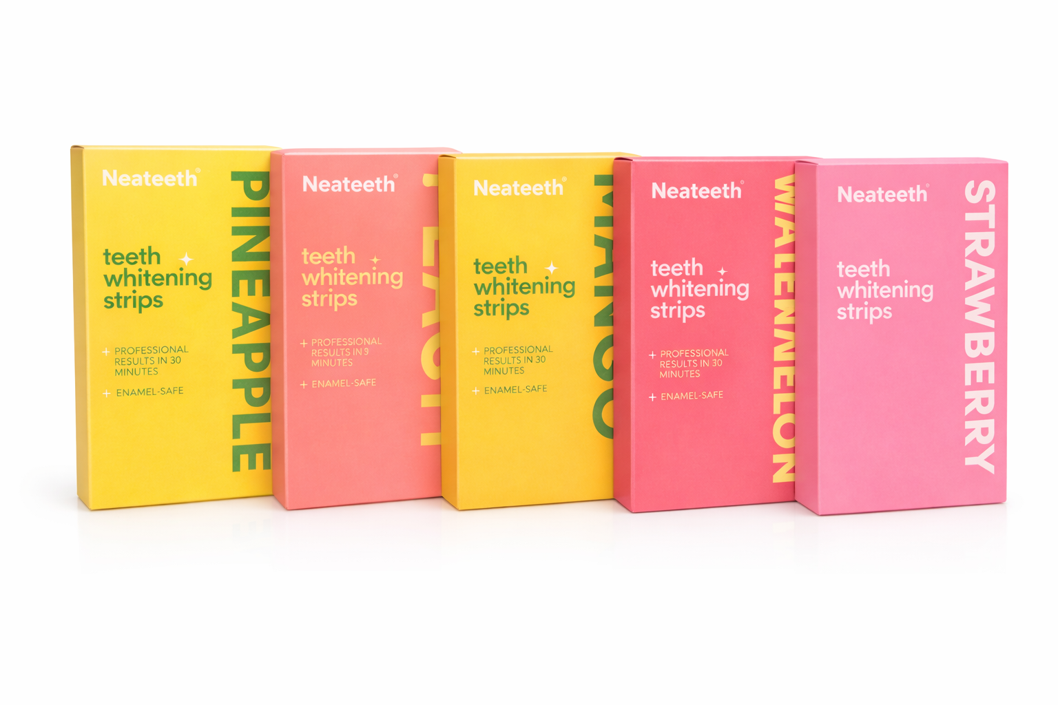 Pachet 5 Benzi pentru Albirea Dinților ( toate aromele )